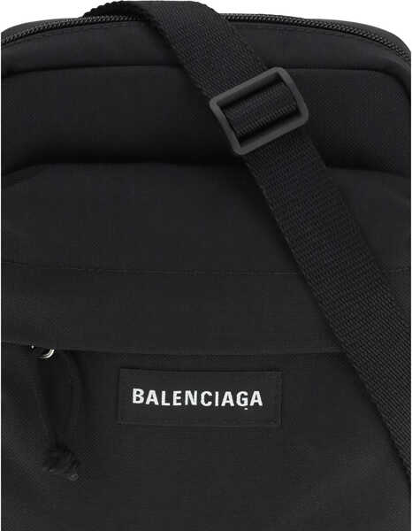 Genti de mana Balenciaga Explorer Shoulder Bag BLACK Barbati (BM 19721057) 4