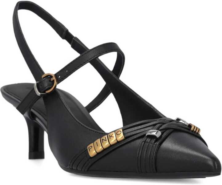 Pantofi cu toc Pinko Gloria 18 Pumps BLACK Femei (BM 19721111) 2