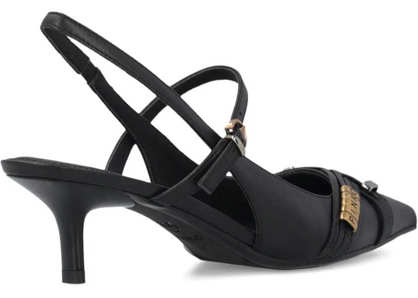 Pantofi cu toc Pinko Gloria 18 Pumps BLACK Femei (BM 19721111) 3