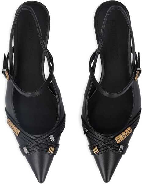 Pantofi cu toc Pinko Gloria 18 Pumps BLACK Femei (BM 19721111) 4