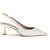 Santoni Taylor slingback Pumps WHITE