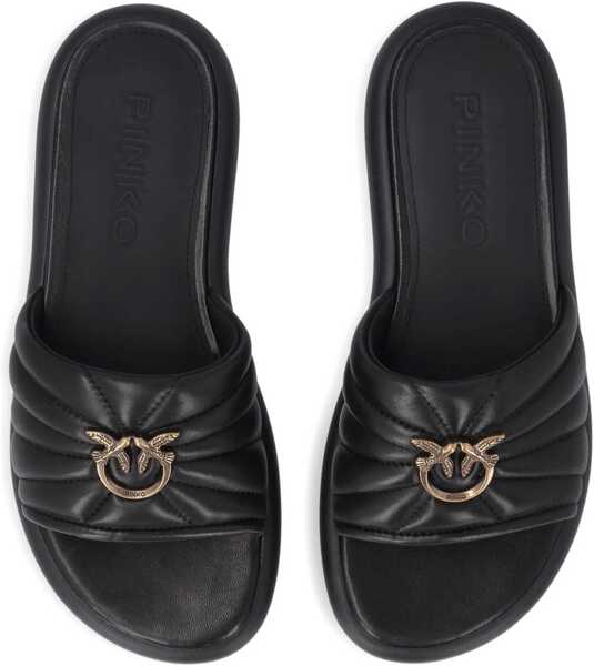 Sandale Pinko Fiona Sandals BLACK Femei (BM 19721120) 4