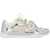 Pinko Yulia Sneakers in mesh with leather inserts SILVER
