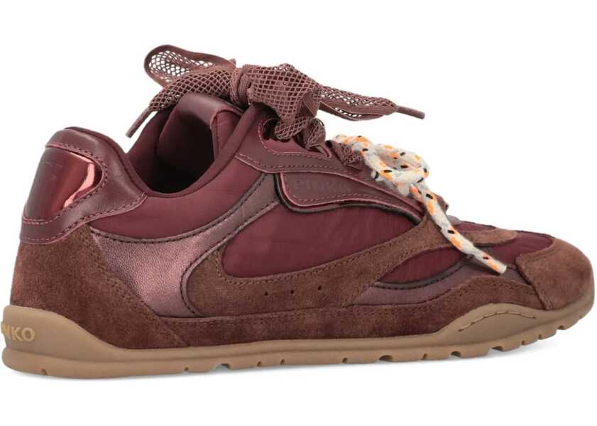 Sneakers Pinko Yulia Sneakers in suede with nylon inserts BORDEAUX Femei (BM 19721144) 3