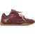 Pinko Yulia Sneakers in suede with nylon inserts BORDEAUX