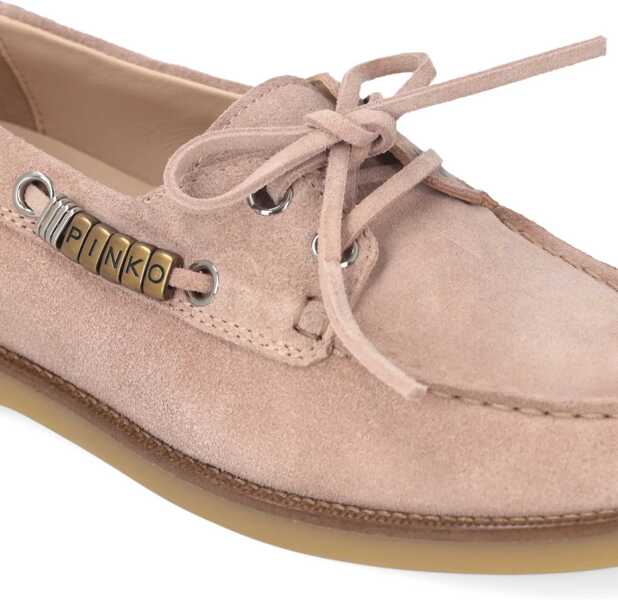 Mocasini Pinko Suede Grace Loafers ROSE Femei (BM 19721147) 5