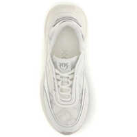 Sneakers Pinko Dama - Sneakers Pinko Ariel 19 leather Sneakers WHITE Femei (BM 19721153) - B-mall.ro