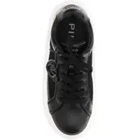 Sneakers Pinko Dama - Sneakers Pinko Yoko leather Sneakers BLACK Femei (BM 19721174) - B-mall.ro