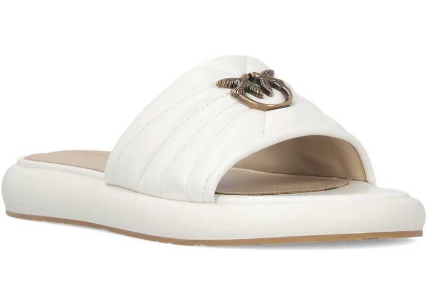 Sandale Pinko Fiona Sandals MILK Femei (BM 19721183) 2