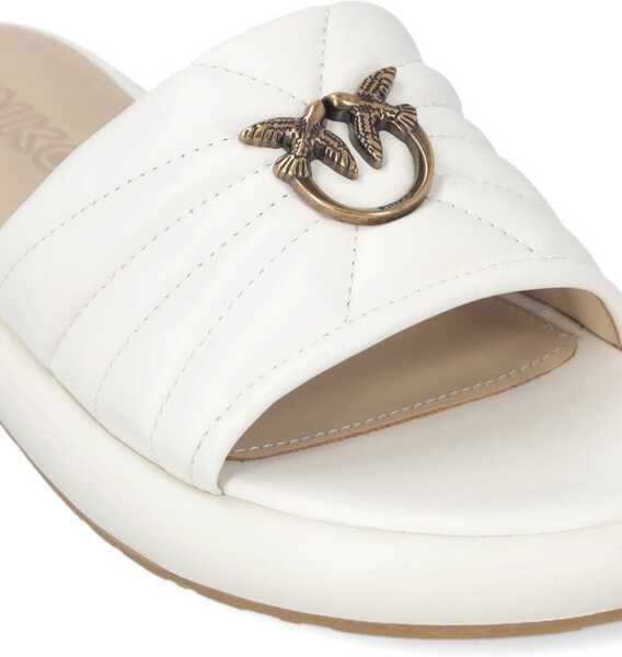 Sandale Pinko Fiona Sandals MILK Femei (BM 19721183) 5