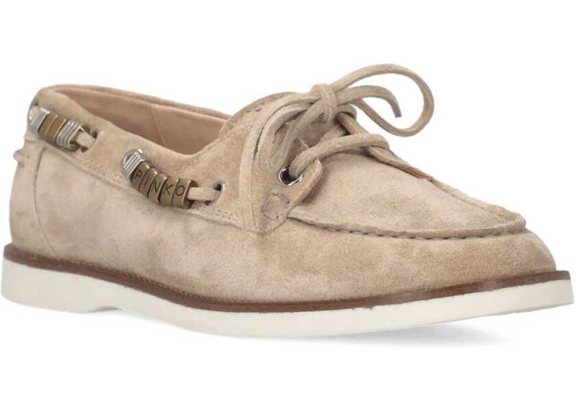 Mocasini Pinko Suede Grace Loafers CORDA Femei (BM 19721192) 2