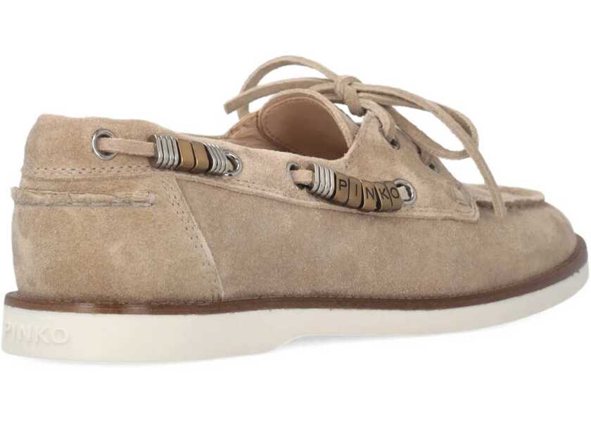 Mocasini Pinko Suede Grace Loafers CORDA Femei (BM 19721192) 3