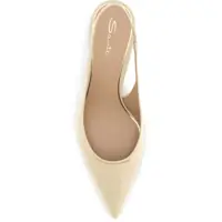 Pantofi Dama - Pantofi cu toc Santoni Taylor slingback Pumps LIGHT BROWN Femei (BM 19721195) - B-mall.ro