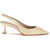 Santoni Taylor slingback Pumps LIGHT BROWN
