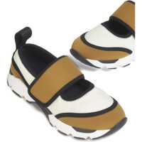 Sneakers Marni Dama - Sneakers Marni Running Mary-Jane Sneakers WHITE/LIGHT BROWN Femei (BM 19721198) - B-mall.ro