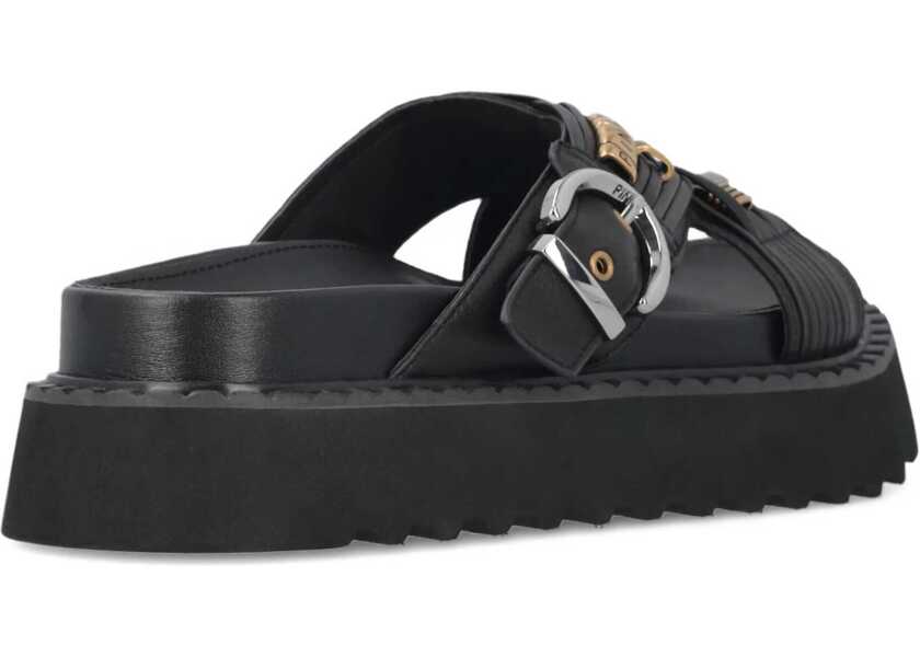 Sandale Pinko Kate Platform Sandals BLACK Femei (BM 19721201) 3