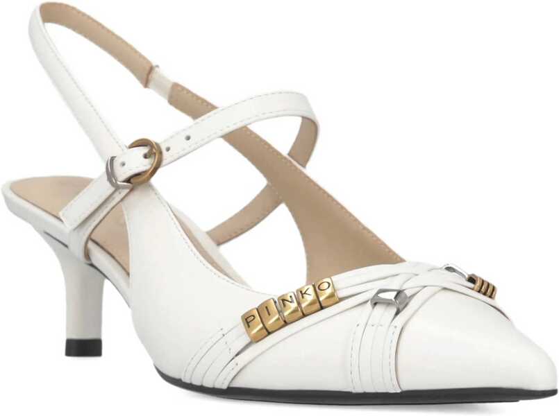 Sandale Pinko Gloria 18 Pumps MILK Femei (BM 19721216) 2