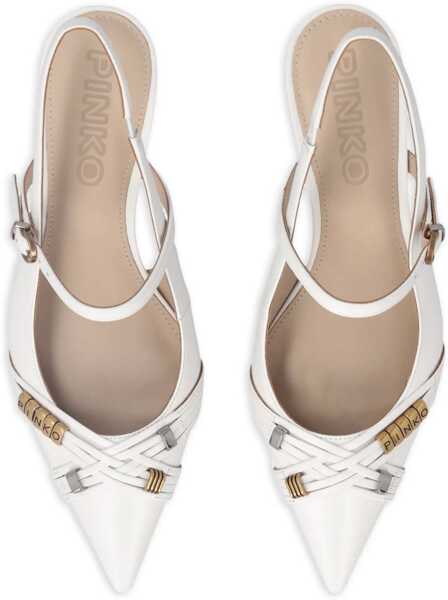 Sandale Pinko Gloria 18 Pumps MILK Femei (BM 19721216) 4