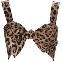 Bluze Leopard Print Top Femei