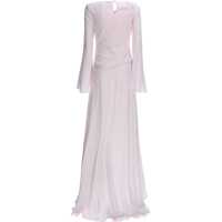 Rochii Alexander McQueen Dama - Rochii casual Alexander McQueen Long Dress With Drape PINK Femei (BM 19721321) - B-mall.ro