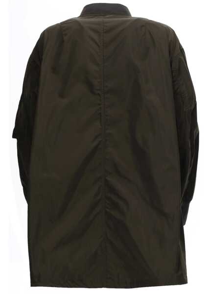 Bomber jacket Aspesi Long Bomber Jacket MILITARY GREEN Femei (BM 19721330) 2