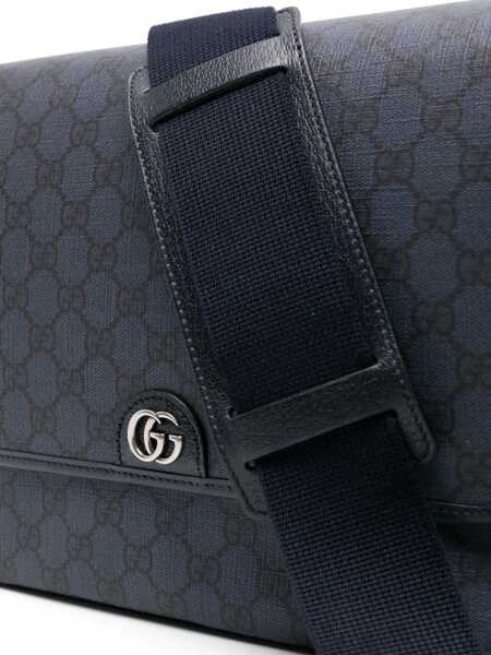 Genti de mana Gucci Gucci Ophidia GG Supreme Shoulder Bag Blue Barbati (BM 19721466) 4