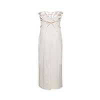 Rochii JACQUEMUS Dama - Rochii JACQUEMUS Jacquemus La Robe Bikin Midi Dress White Femei (BM 19721469) - B-mall.ro