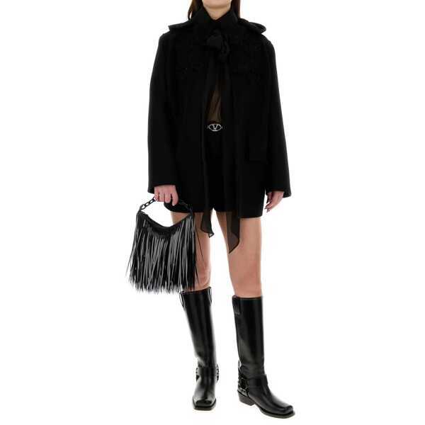 Genti de mana Valentino Garavani Valentino Garavani Mini Hobo VLogo Moon Shoulder Bag Black Femei (BM 19721478) 3