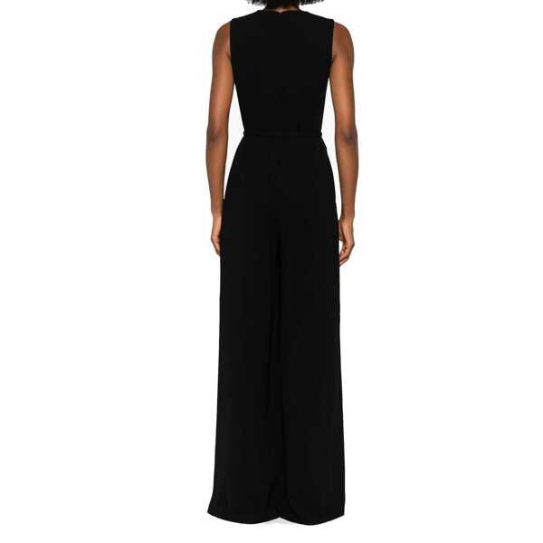 Salopete Max Mara Max Mara Sondrio Jumpsuit Black Femei (BM 19721496) 3