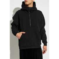 Topuri Saint Laurent pentru Barbati - Bluze de trening Saint Laurent Saint Laurent Cotton Hooded Sweatshirt Black Barbati (BM 19721502) - B-mall.ro