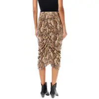 Fuste Isabel Marant Dama - Fuste casual Isabel Marant Isabel Marant Caelia Skirt Beige Femei (BM 19721508) - B-mall.ro