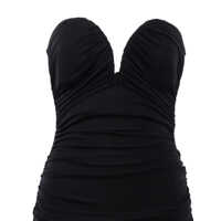 Rochii Elisabetta Franchi Dama - Rochii Elisabetta Franchi WOMENS DRESS Black   Femei (BM 19721523) - B-mall.ro