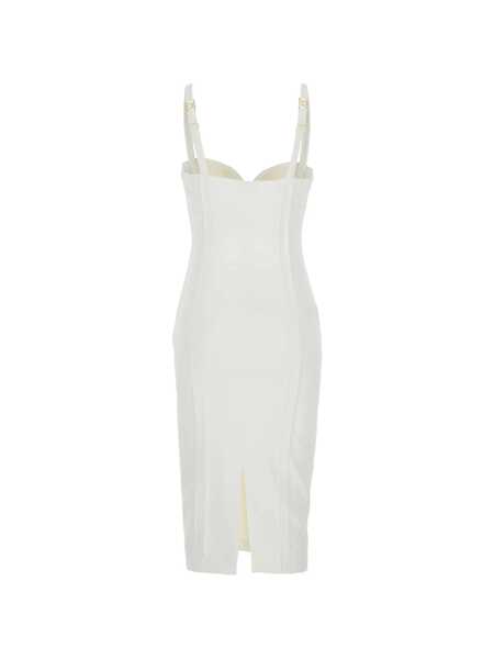 Rochii Elisabetta Franchi WOMENS DRESS White Femei (BM 19721526) 2