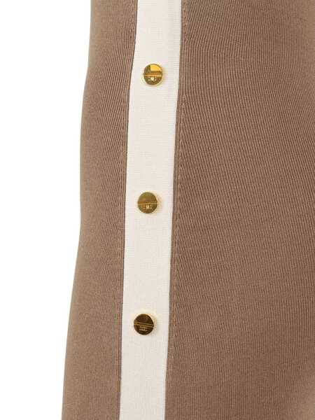 Rochii Elisabetta Franchi KNIT DRESS Brown Femei (BM 19721544) 3