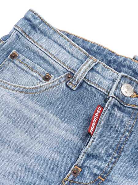 Blugi DSQUARED2 5 pockets Blue Fete (BM 19721577) 4