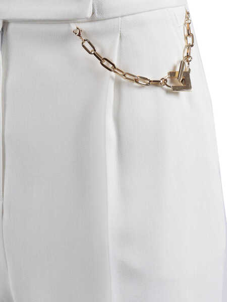 Pantaloni scurti Elisabetta Franchi SHORTS White Femei (BM 19721625) 3