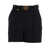 Elisabetta Franchi SHORT WITH BELT Black  