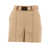 Elisabetta Franchi SHORT WITH BELT Beige