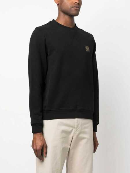 Bluze de trening Belstaff Felpa Con Logo BLUE Barbati (BM 19721648) 3