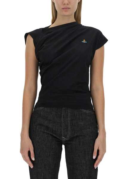 Bluze Vivienne Westwood Top Hebo BLACK Femei (BM 19721666) 2