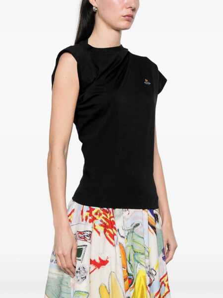 Bluze Vivienne Westwood Top Hebo BLACK Femei (BM 19721666) 3