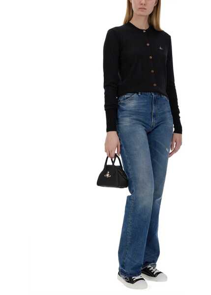 Cardigane Vivienne Westwood Cardigan Bea BLACK Femei (BM 19721669) 4