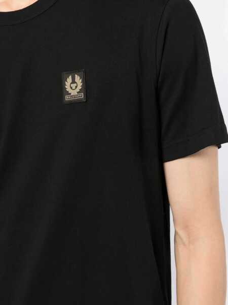 Tricouri Belstaff T-Shirt Con Patch Logo BLACK Barbati (BM 19721681) 5