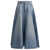 Balenciaga "Godet" Long skirt Light blue