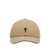 AMI Paris Baseball cap with Ami De C&oelig;ur embroidery Beige