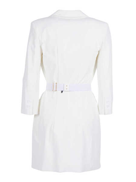 Rochii Elisabetta Franchi WOMENS DRESS White Femei (BM 19721841) 2