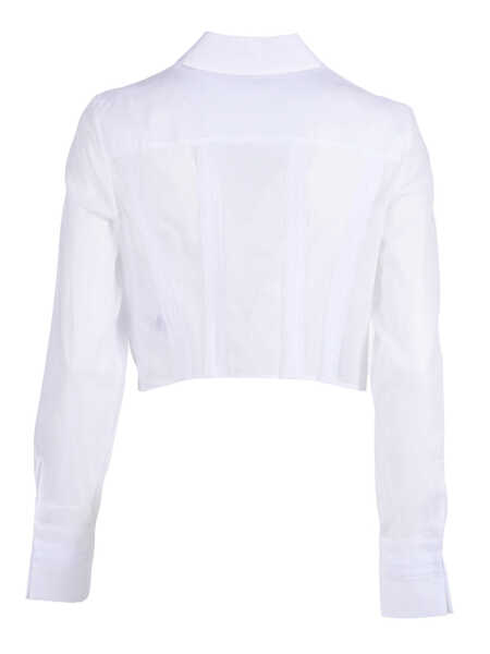 Camasi Elisabetta Franchi SHIRT White Femei (BM 19721856) 2