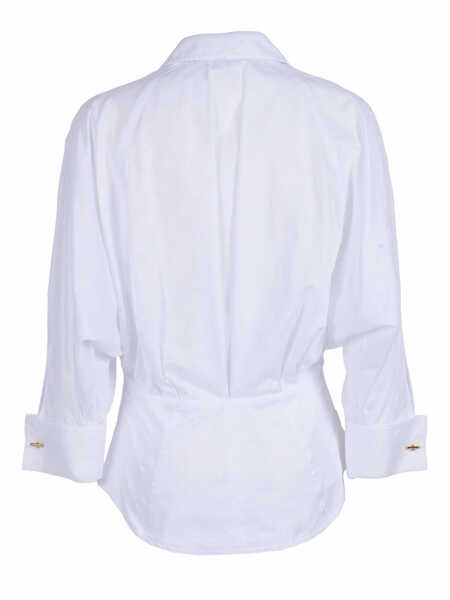 Camasi Elisabetta Franchi SHIRT White Femei (BM 19721859) 2