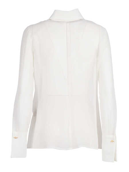 Camasi Elisabetta Franchi SHIRT White Femei (BM 19721865) 2