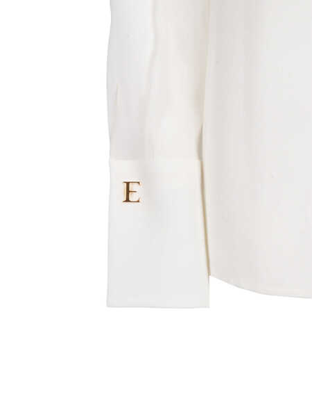 Camasi Elisabetta Franchi SHIRT White Femei (BM 19721865) 3